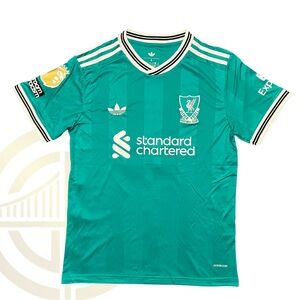 Liverpool FC Jersey Teal Special Edition Salah #11